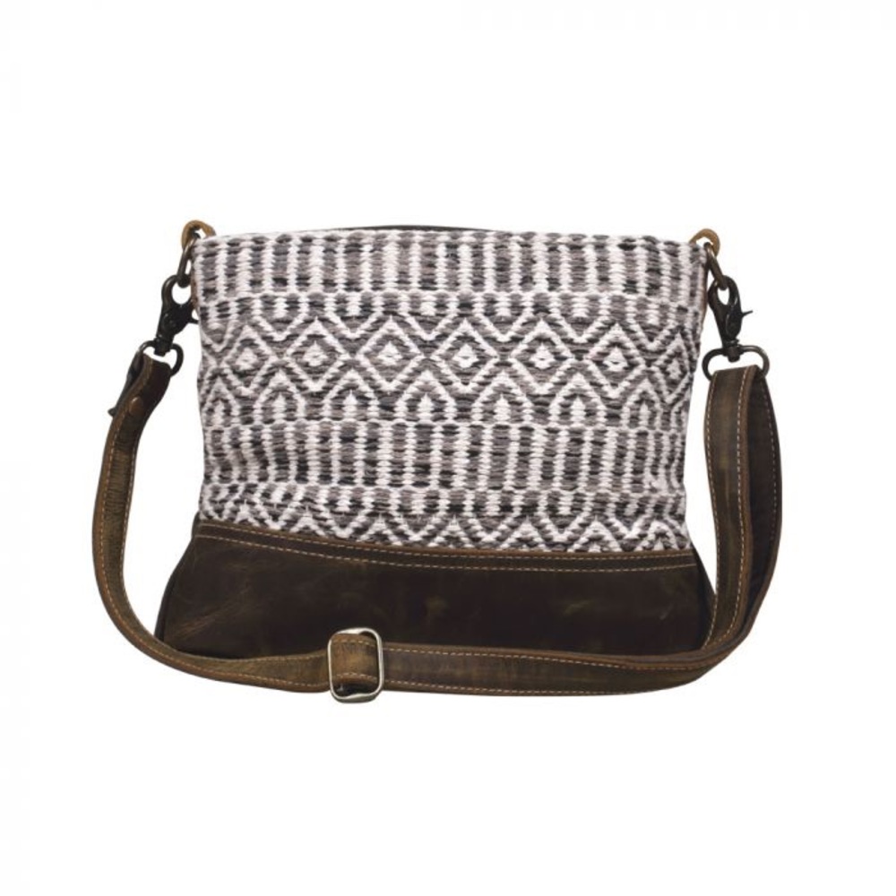 NWT Myra Bag Cutesy Crossbody Purse Leather Canvas